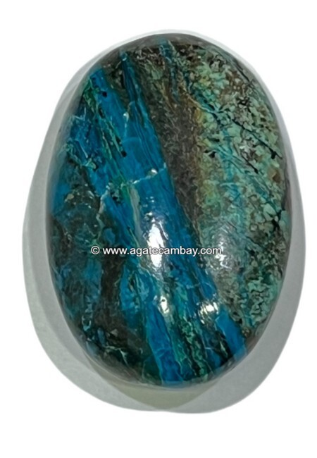 Chrysocolla Palm Stone