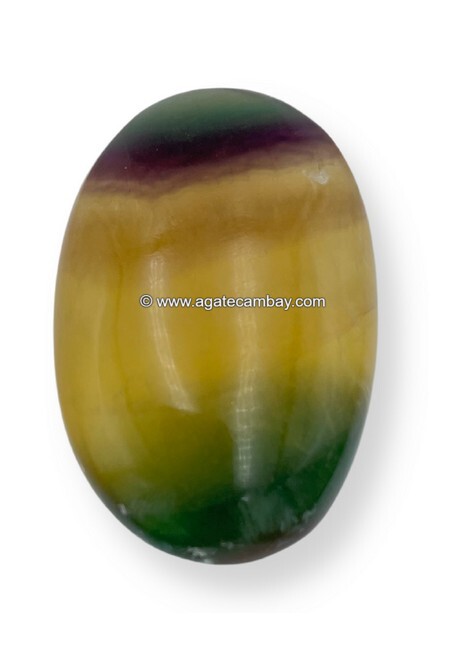 Fluorite Palm Stone