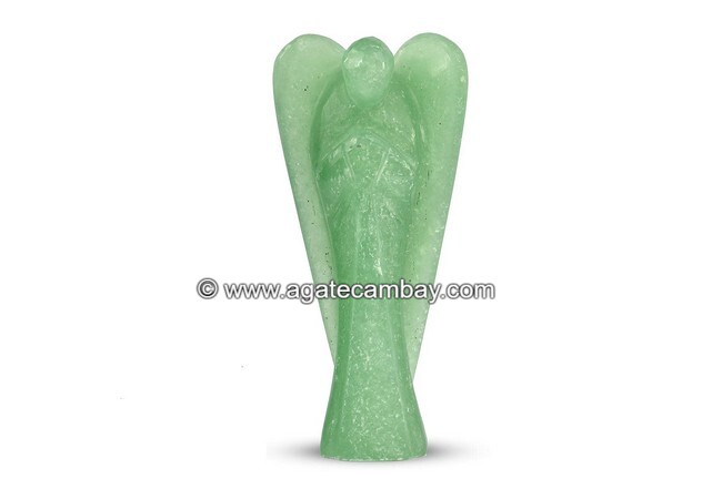 Green Aventurine - 2 inch Angel
