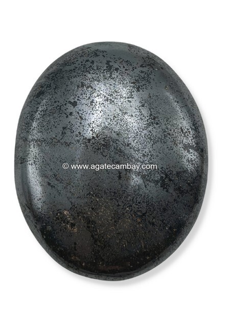 Hematite Palm Stone