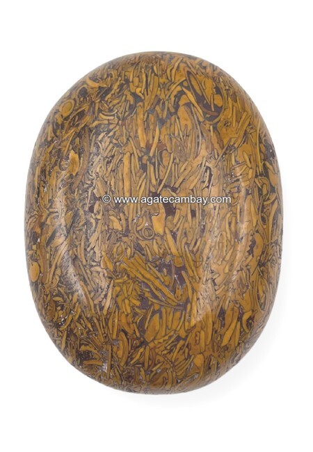 Mariyam (Calligraphy) Jasper Palm Stone