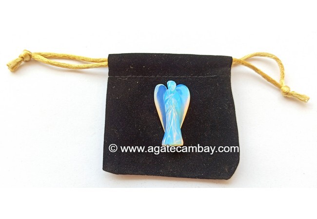 Opalite - 1 inch Angel