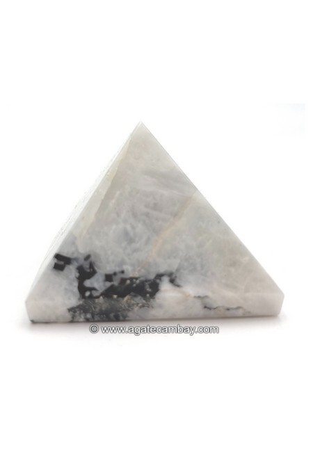 Rainbow Moonstone Pyramid