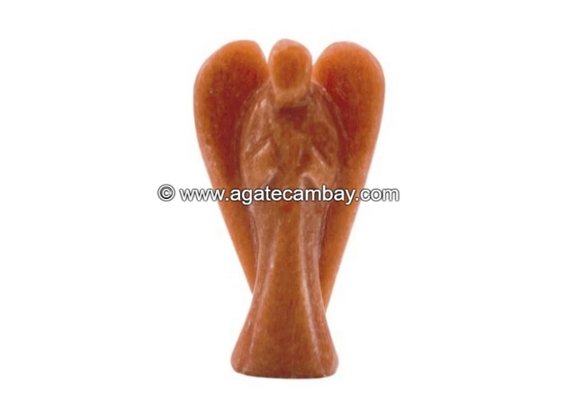 Red Aventurine - 3 inch Angel