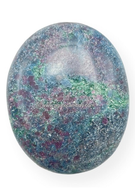 Ruby Kyanite Palm Stone