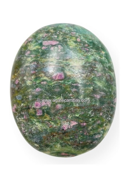 Ruby Zoisite Palm Stone