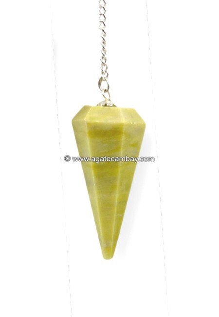 Serpentine Facetted Pendulum
