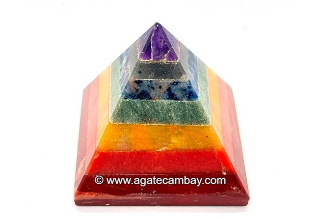 7 Chakra Bonded [Sodalite Wala] Pyramid