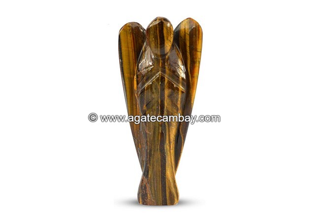 Tiger Eye - 3 inch Angel
