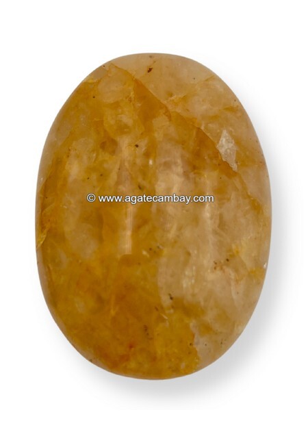 Yellow Aventurine Palm Stone