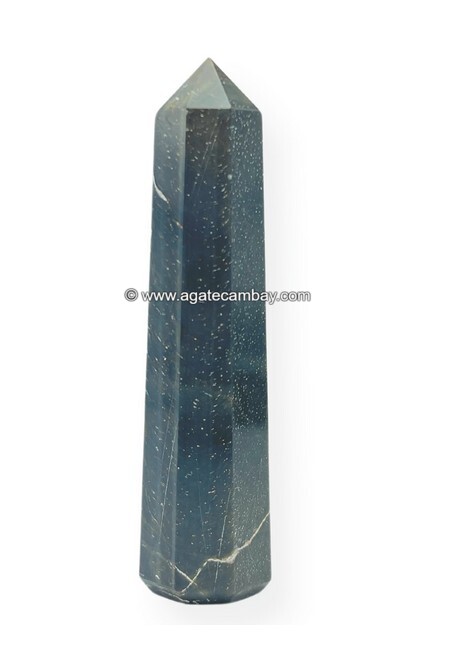 Blue Tiger Eye Obelisk