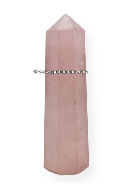 Rose Quartz Obelisk