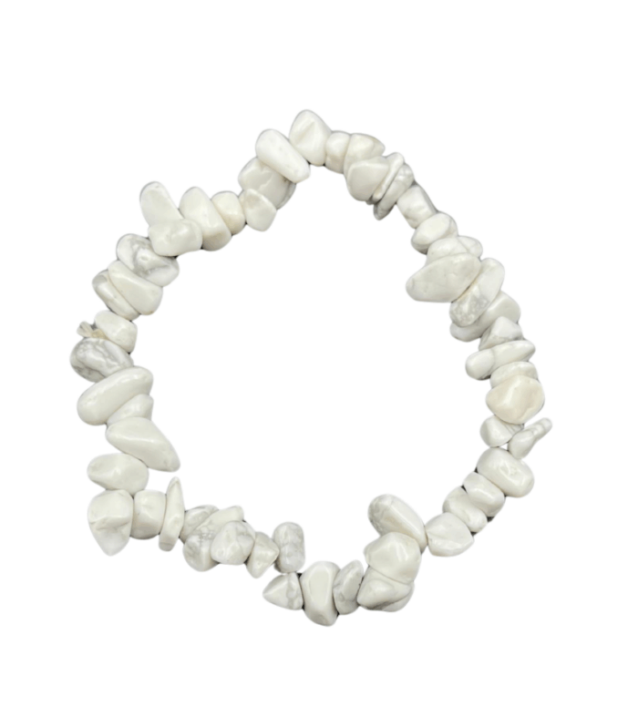 Howlite Chips Bracelets