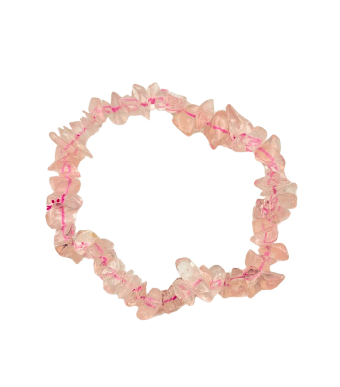 Rose Quartz Chips Bracelets