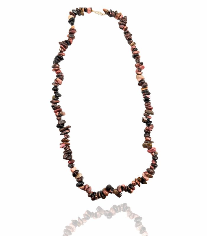 Rhodonite Chips Necklaces