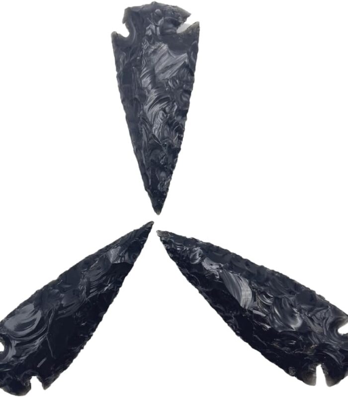 Black Obsidian 3 Inch. Arrow Head