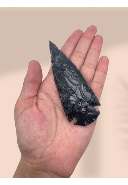 Black Obsidian 4 Inch. Arrow Head