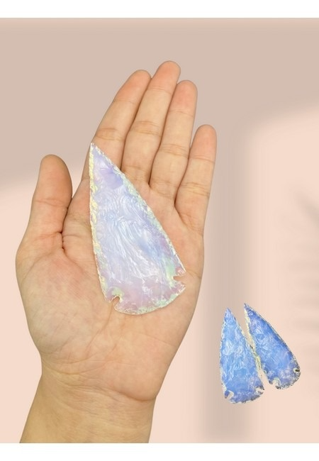 Opalite 6 Inch. Arrow Head