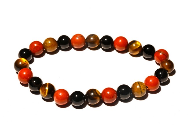 Inner Strength and Inner Power Crystals Bracelet - 8 mm